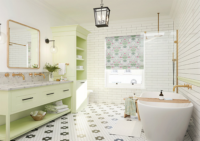 Cotswold Faux Silk, Candyfloss - Roman Blind - Image 6